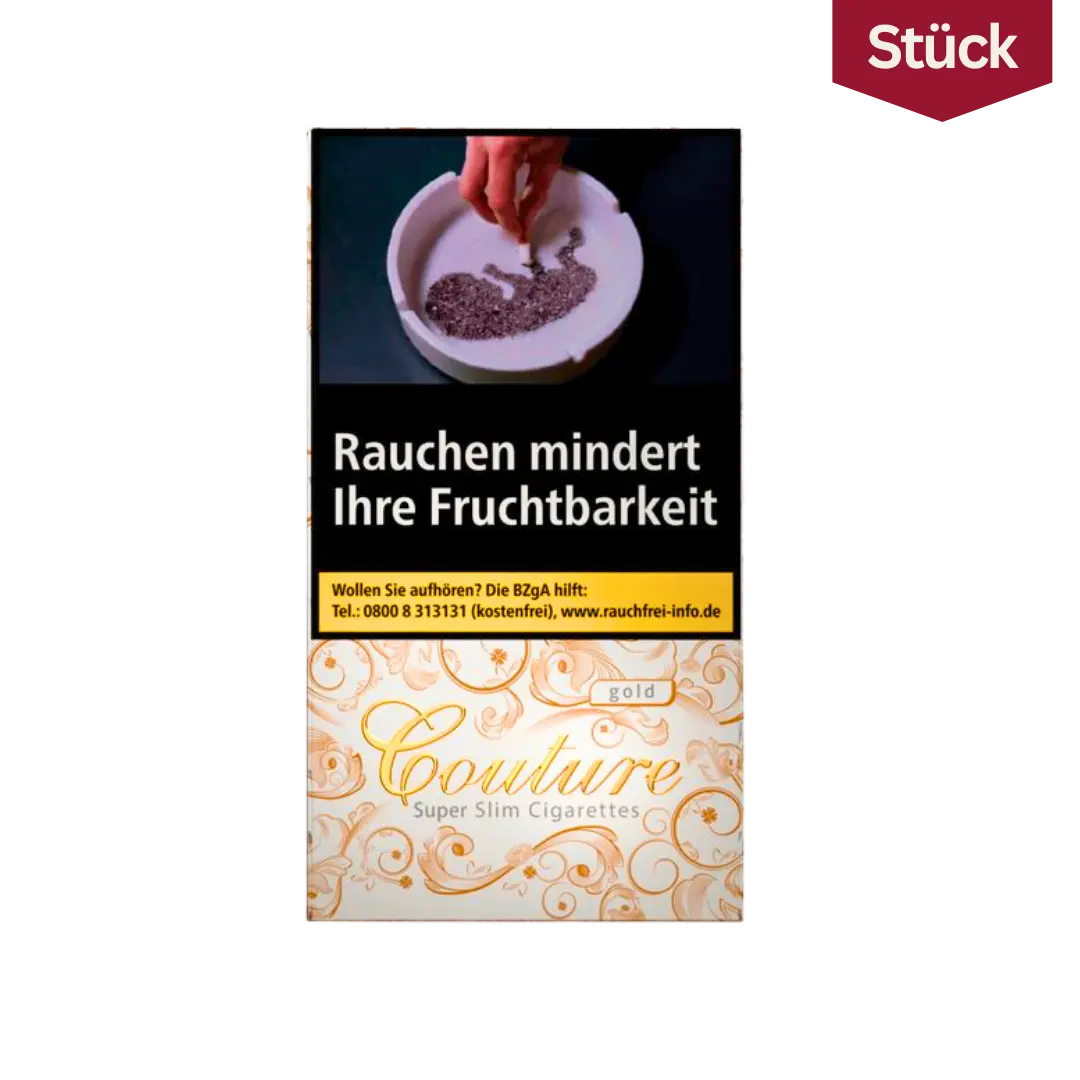 Couture Gold Slim Zigaretten