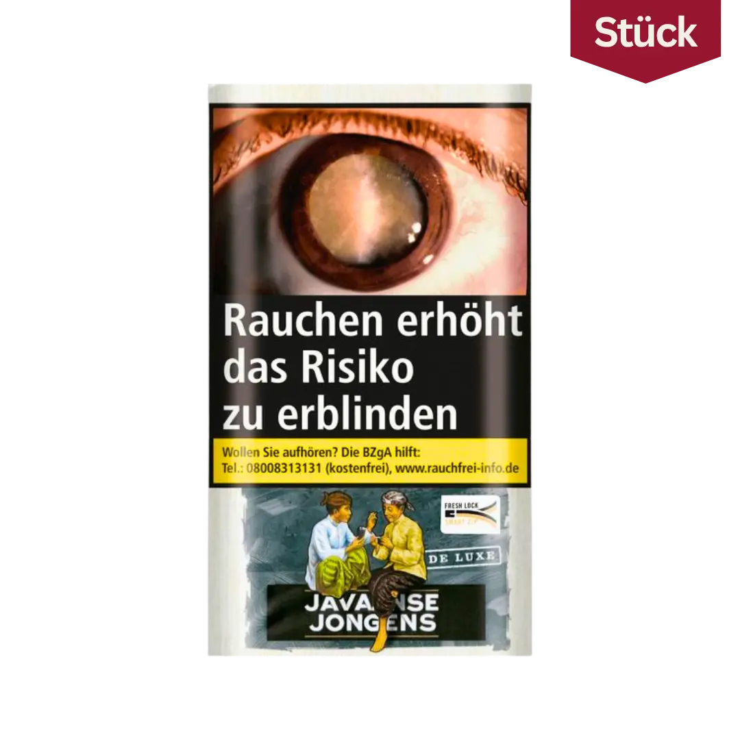 Javaanse Jongens De Luxe Feinschnitt Tabak Pouch AP (30g)