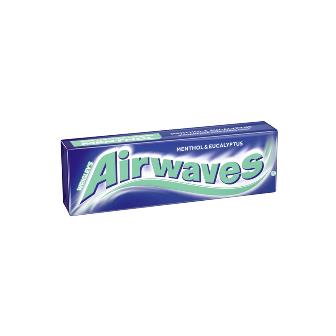 Wrigley's Airwaves Menthol Eucalyptus ohne Zucker (30x10g)