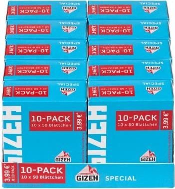 Gizeh Blättchen Special Sparpack (500 Blatt)