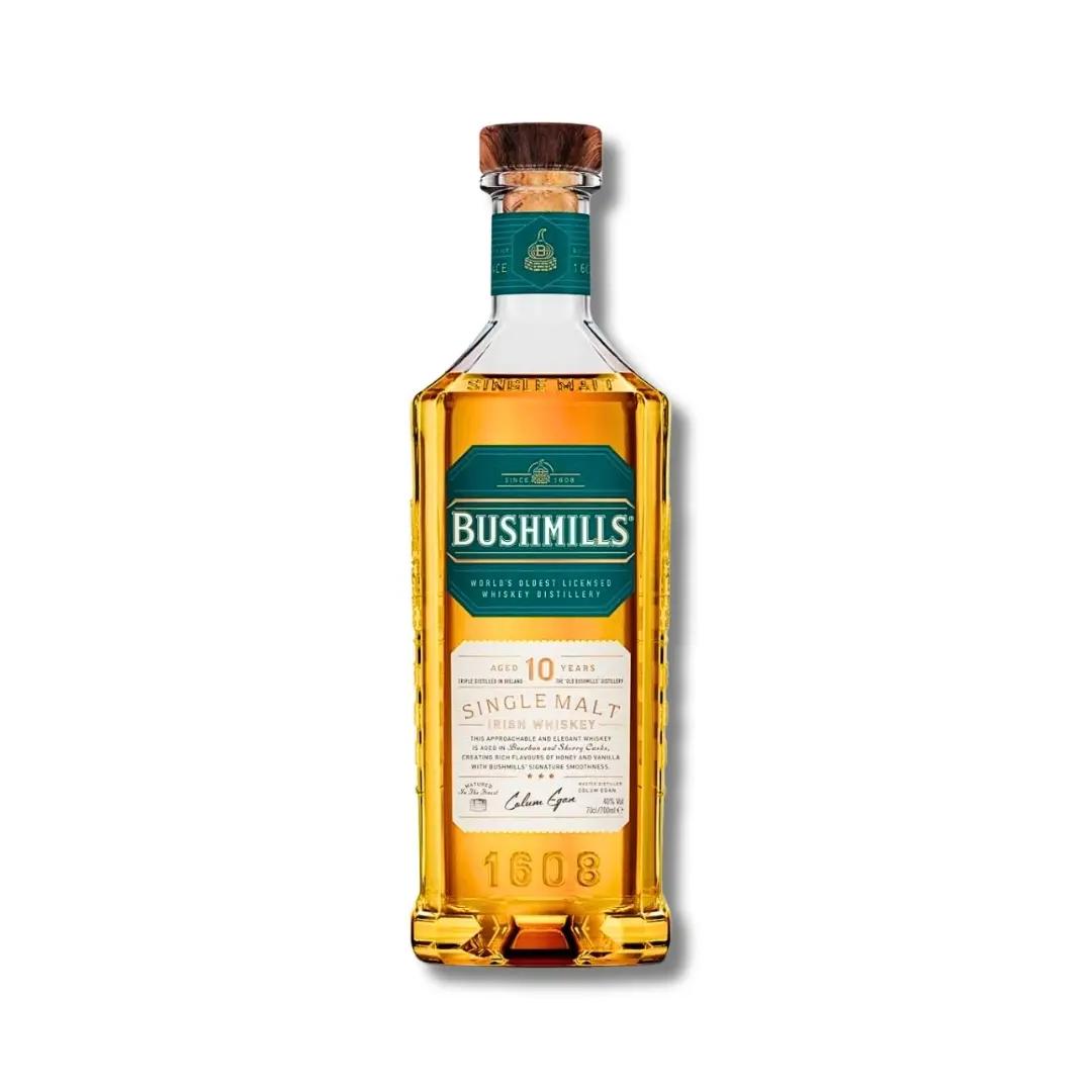 Bushmills Single Malt Irish Whisky 10 Jahre 40% 0,7L