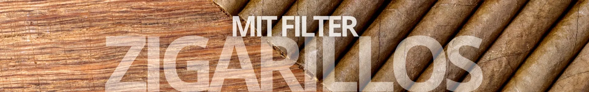 Zigarillos mit Filter Banner Web