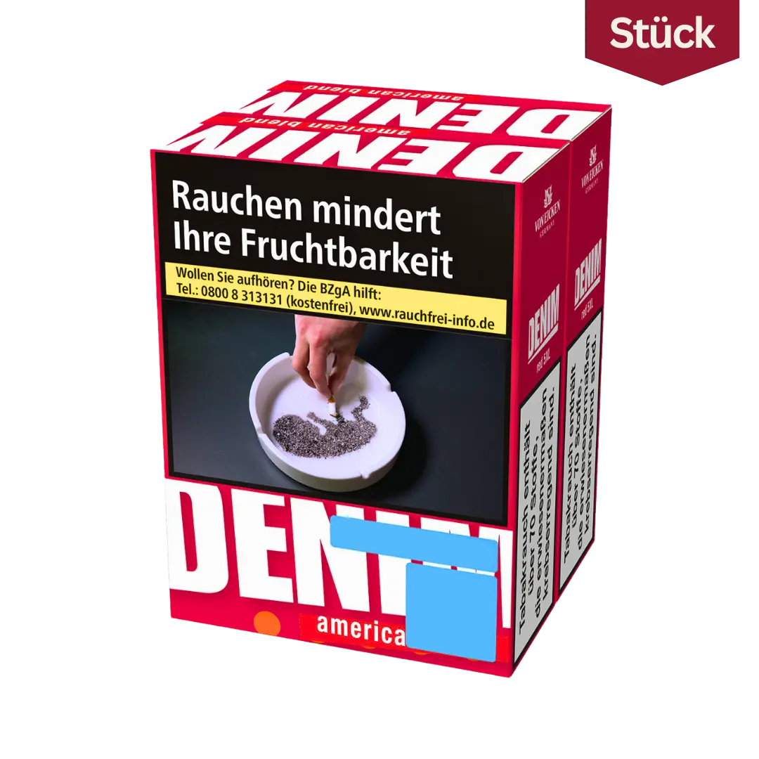 Denim Red Duo Pack Zigaretten