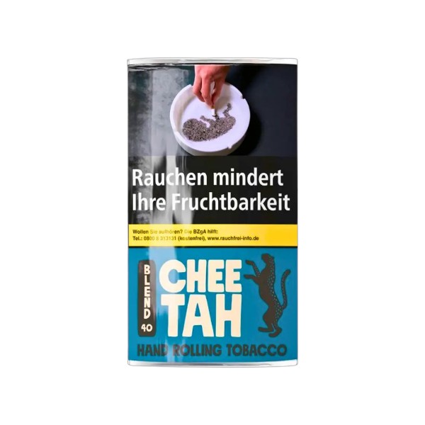 Chee Tah Blend 40 Blue Hand Rolling Tobacco Feinschnitt Pouch