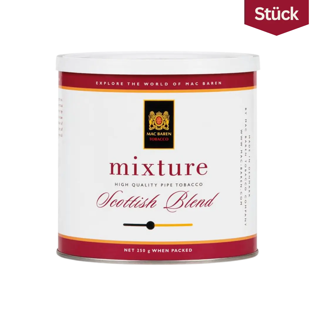 Mac Baren Mixture Scottish Blend Tabak Pfeifentabak Dose (250g)