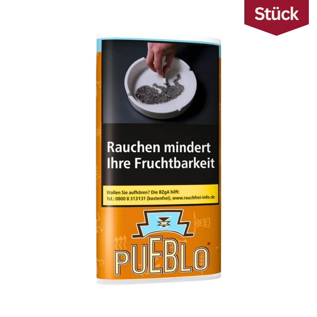 Pueblo Burley Feinschnitt Tabak ohne Zusätze Pouch (30g)