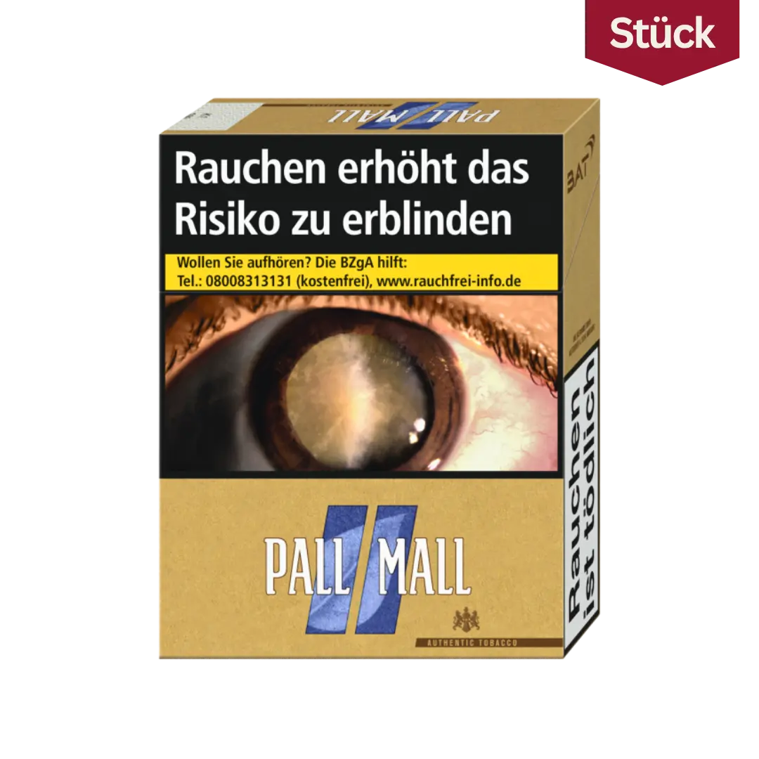 Pall Mall Authentic Blue Zigaretten L