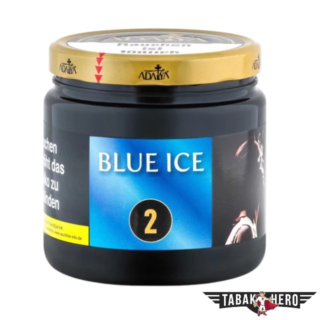 Adalya Shisha Tabak Blue Ice (2) 1kg Dose mit Blaubeere und Eis Geschmack
