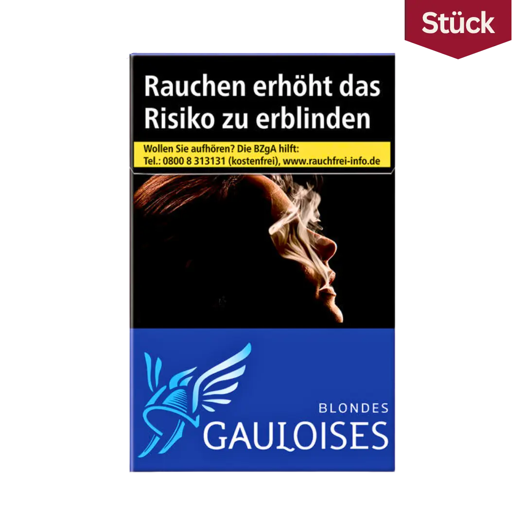 Gauloises Blondes Blau Zigaretten