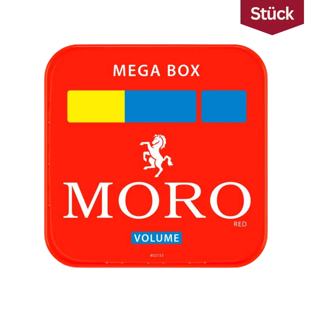 Moro Red Tabak Volumentabak Eimer (130g)
