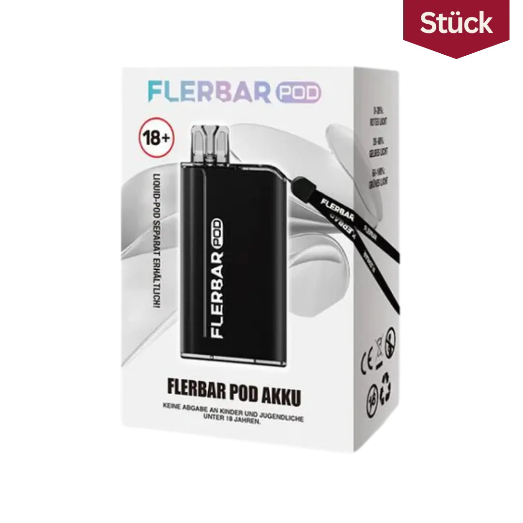 Flerbar Pod Akku (500) mAh Schwarz