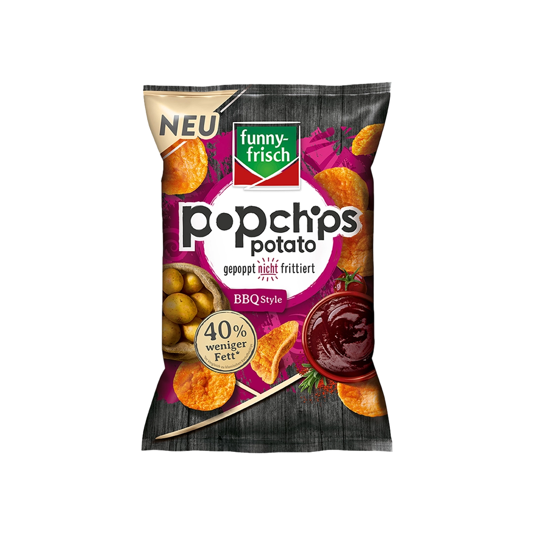 funny-frisch popchips BBQ Style (12x80g)