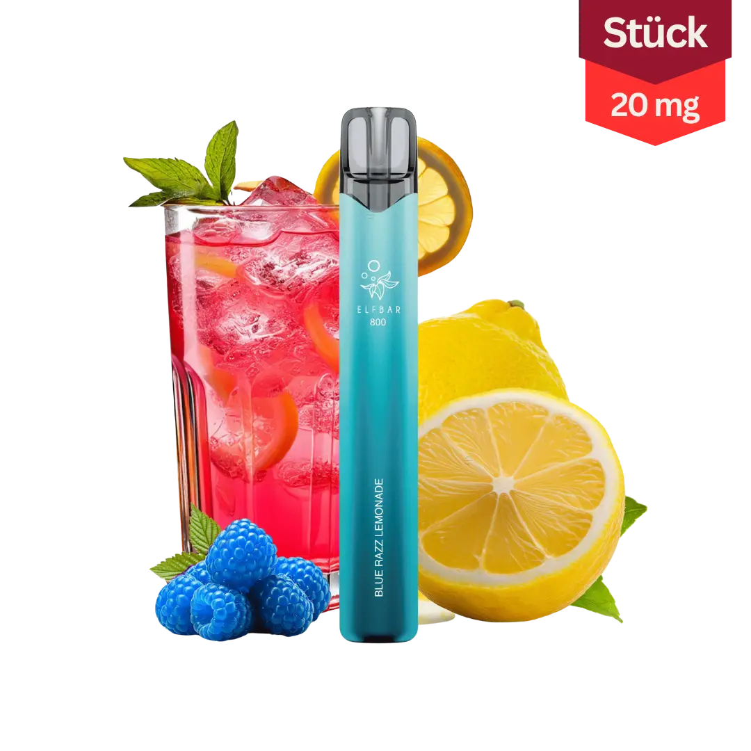 Elfbar 800 Blue Razz Lemonade 20mg