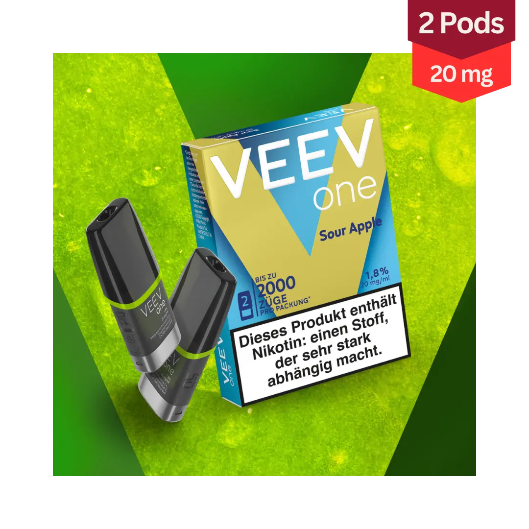 Veev One Pods Vape Sour Apple