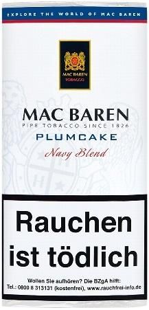 Mac Baren Plumcake (Navy Blend) Tabak 50g Pouch (Pfeifentabak)