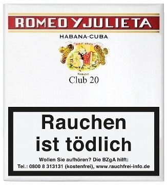 Romeo Y Julieta Club Zigarillo Stange (5x20 Stück)