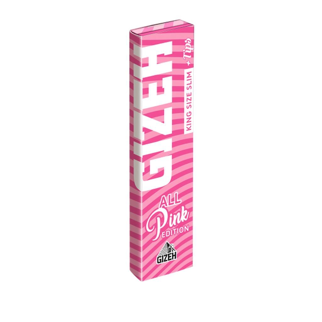GIZEH All Pink KSS + Tips (1x26 Stück)