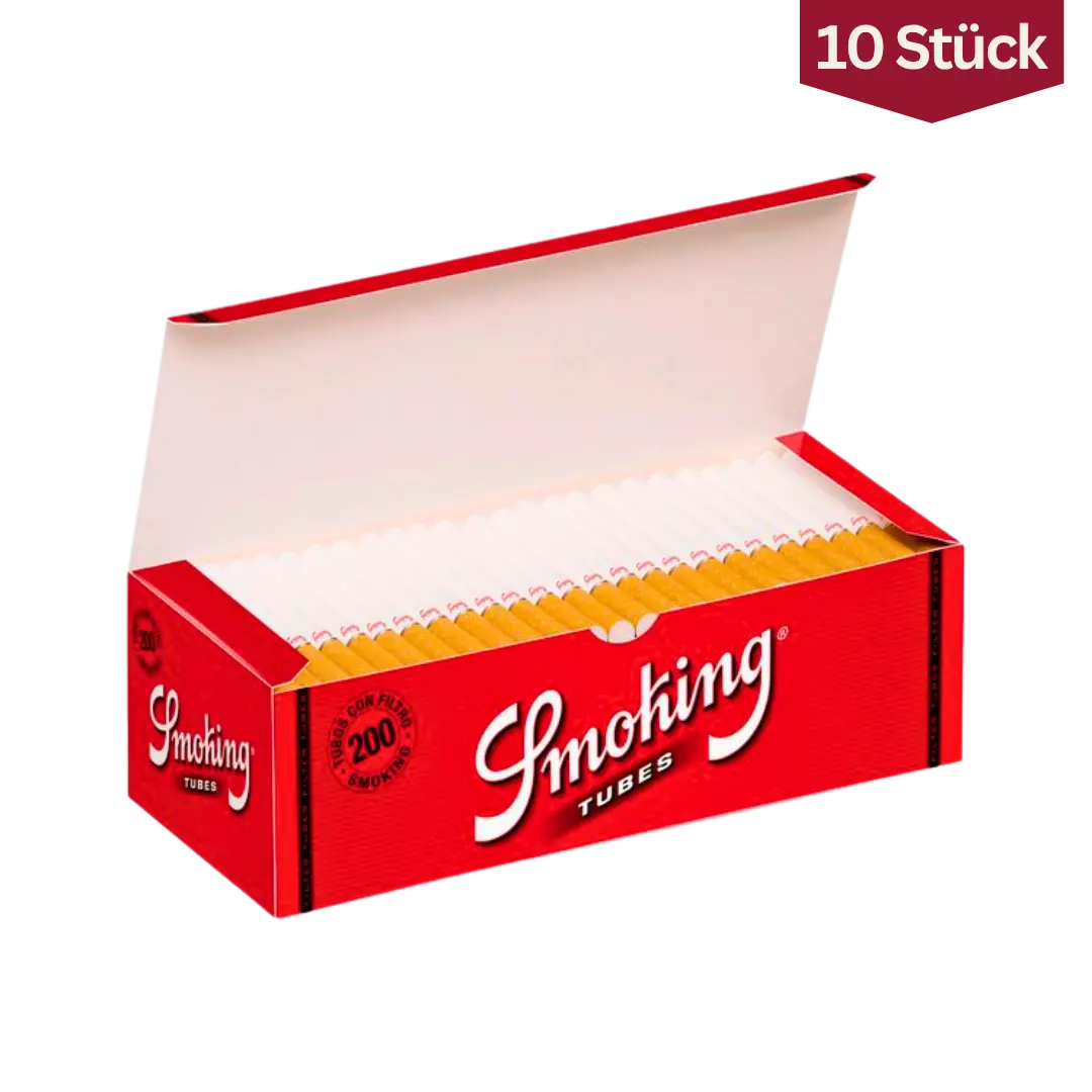 Bundle: Smoking Zigaretten Hülsen King Size (10x200 Stück)