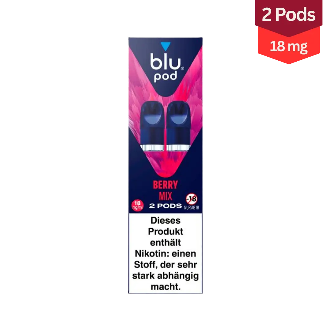 blu Pod Vape Berry Mix 18mg