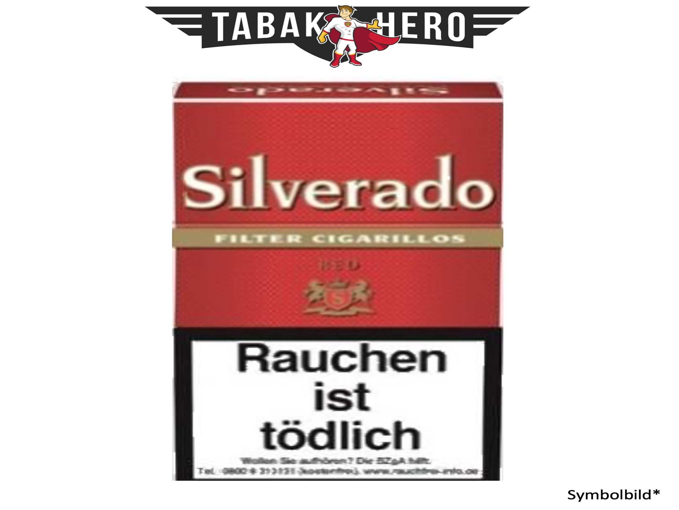 Silverado Red 84mm (10x17 Zigarillos)