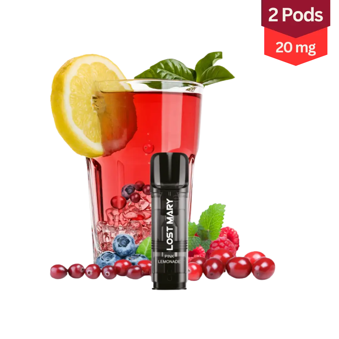 Lost Mary Tappo Pods Pink Lemonade 20mg