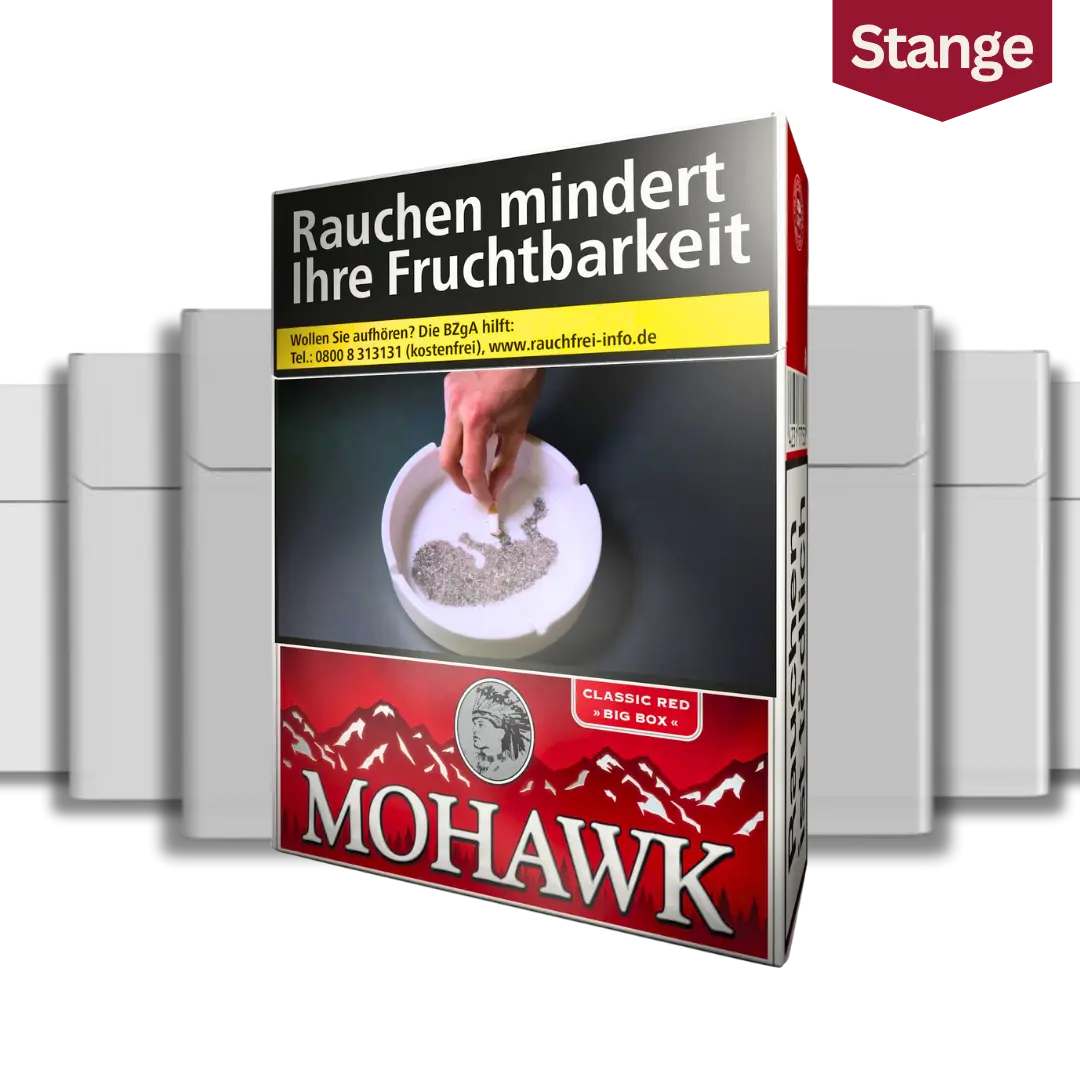 Mohawk Classic Red Big Box L Zigaretten Stange