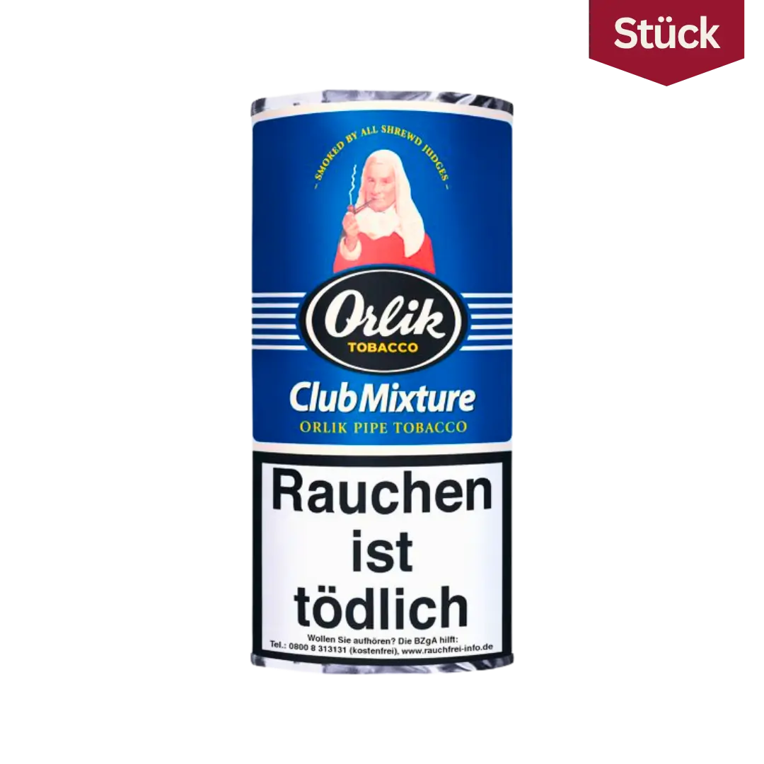 Orlik Club Mixture Tabak Pfeifentabak Pouch
