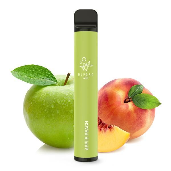 Elfbar Apple 0mg 600 Züge Vape Einweg E-Zigarette