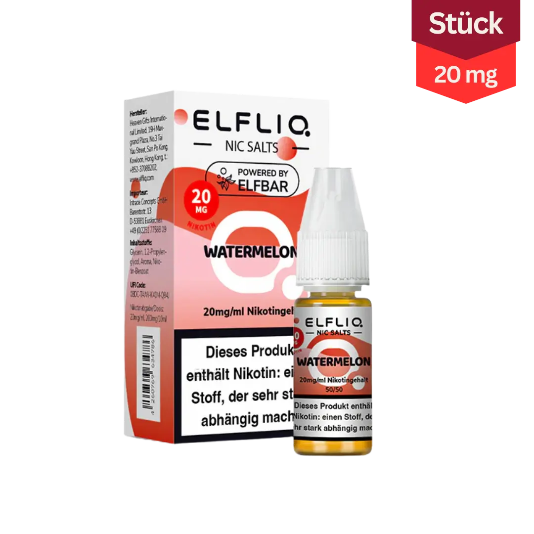 Elfliq Vape Liquid Watermelon
