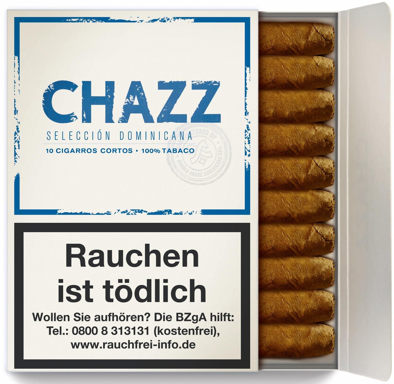 CHAZZ Cigarros Cortos 794/10 (1x10 Stück)