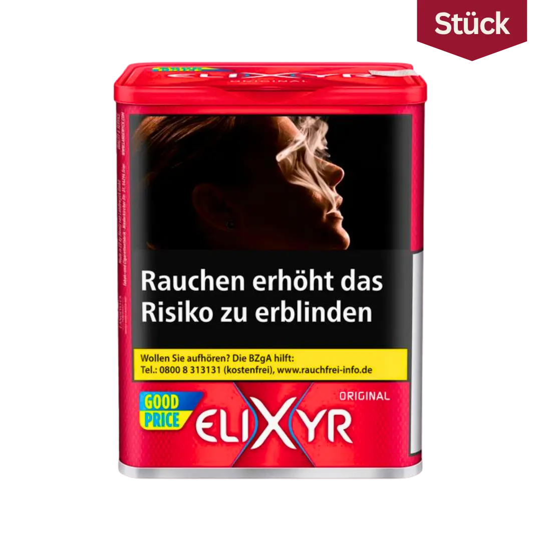 Elixyr Red Tabak Feinschnitt Dose (97g)