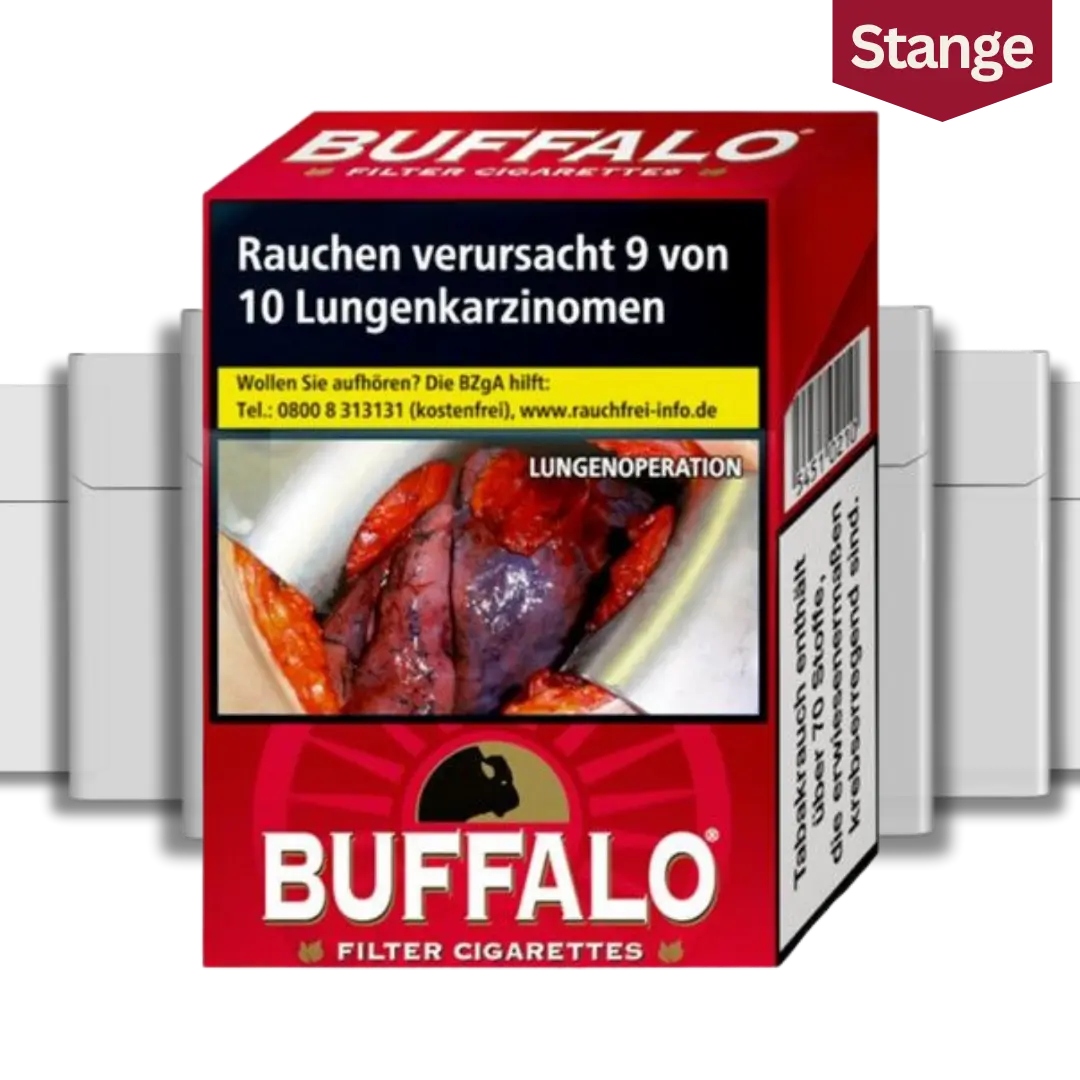 Buffalo Red Zigaretten Stange XL