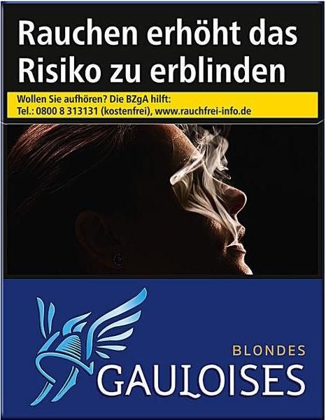 Gauloises Blondes Blau Zigaretten (26 Stück)