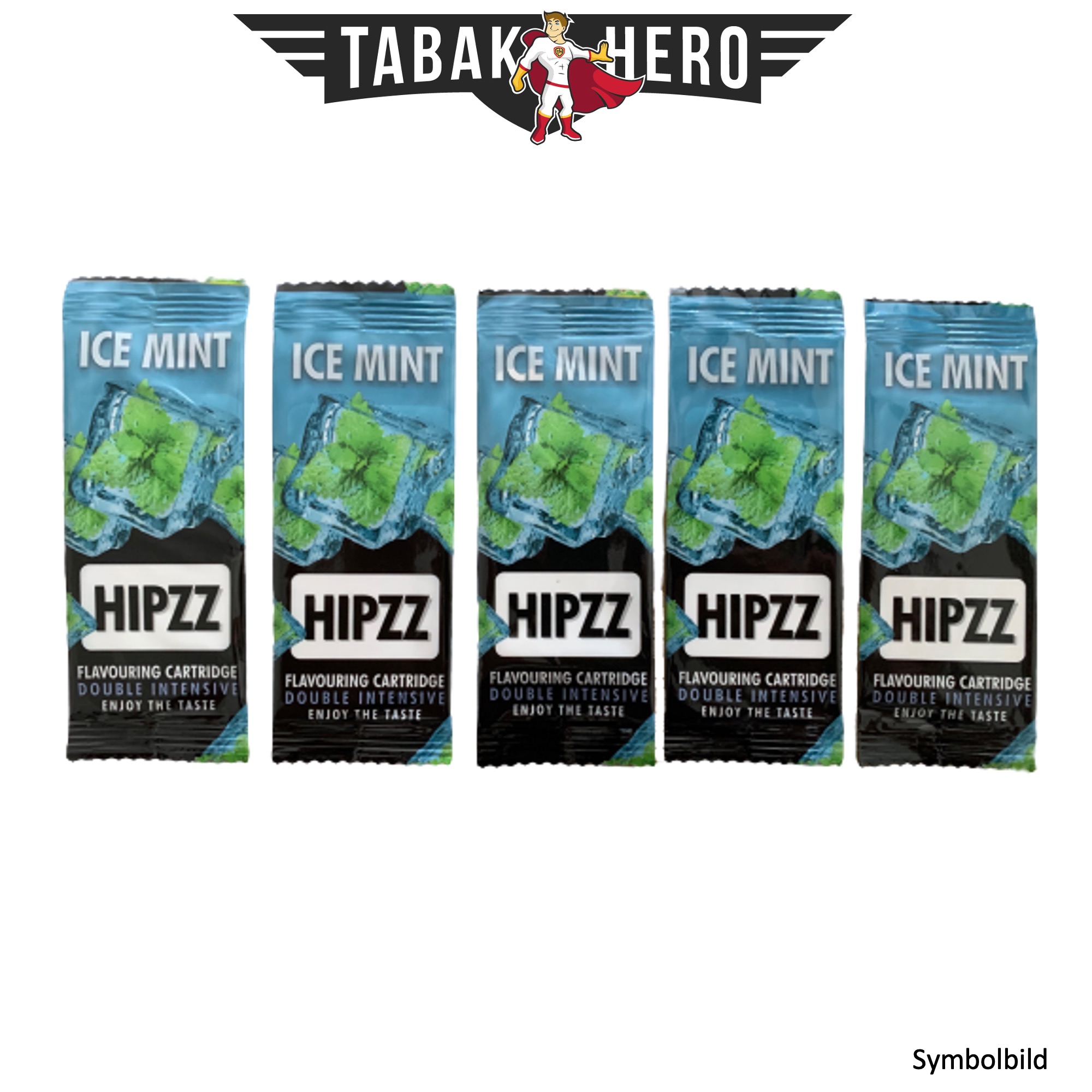 HIPZZ Aromakarten Ice Mint - HERO CLUB 2er Set