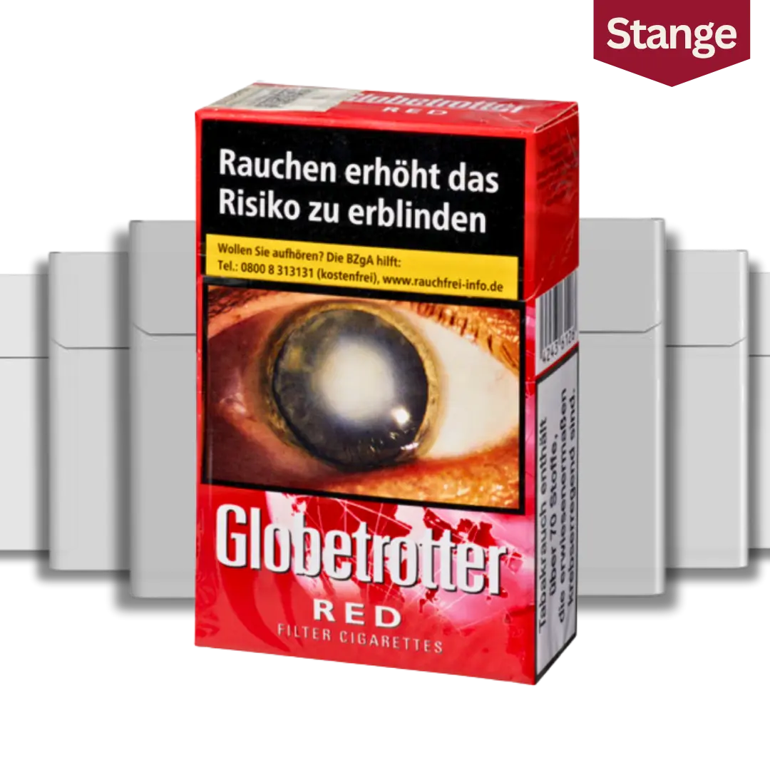 Globetrotter Red Zigaretten Stange