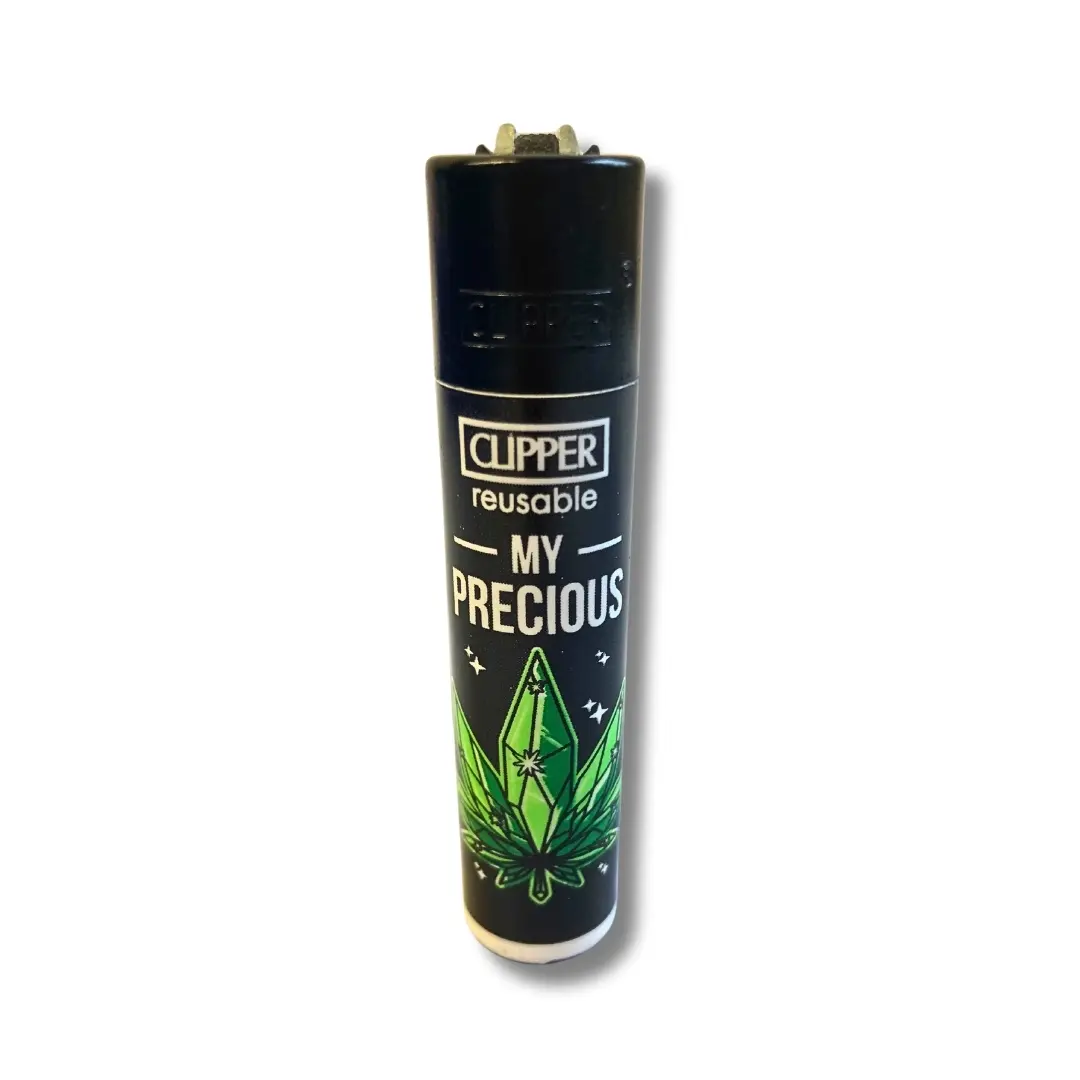 Clipper Feuerzeug Weed Slogan 13 1/4