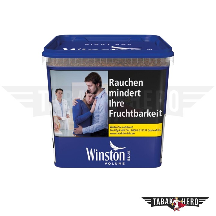 Winston Blue Giant Box Tabak Eimer 205g