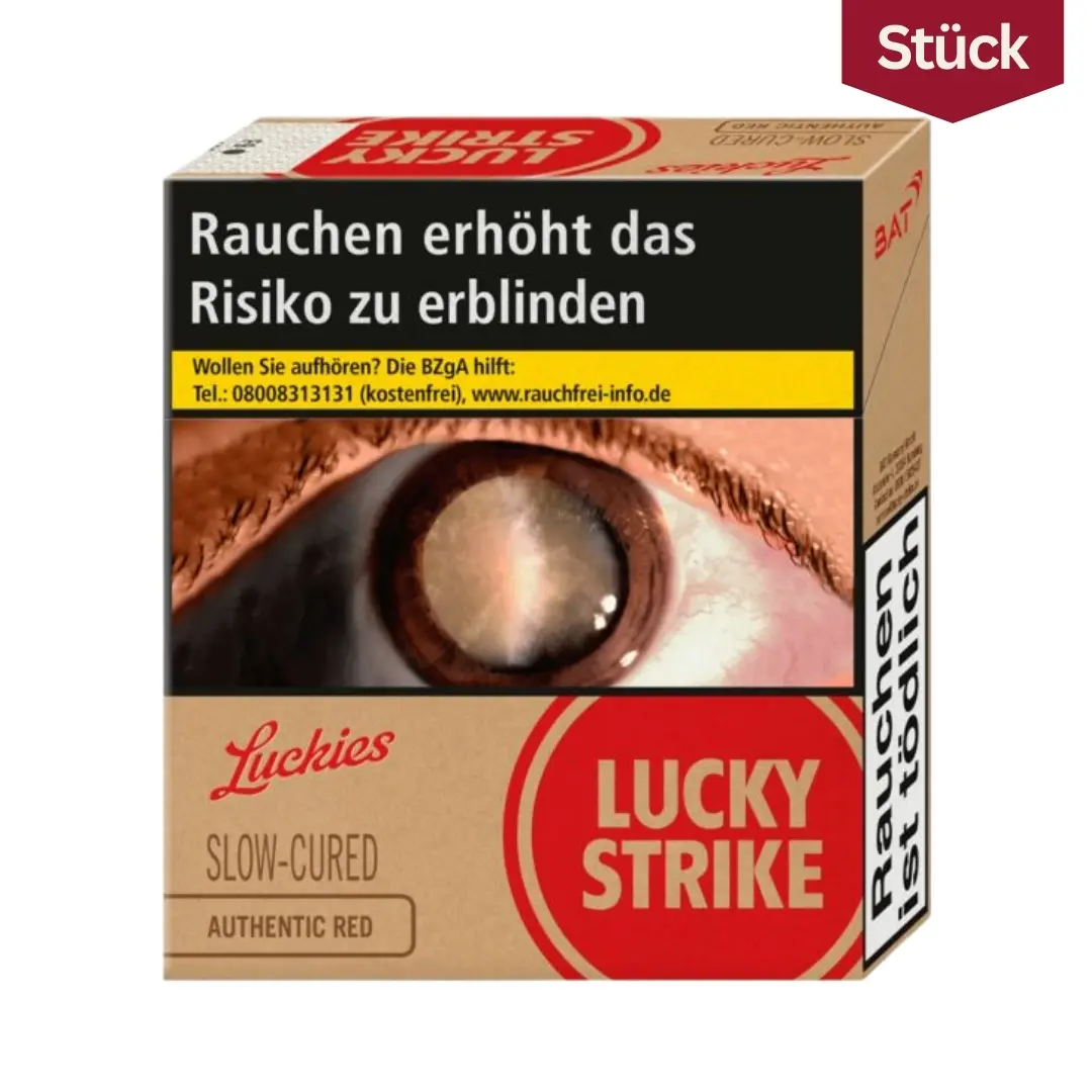 Lucky Strike Authentic Red Zigaretten 2XL