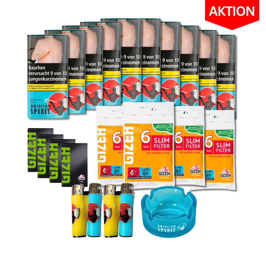 American Spirit Blue Sparpaket 2