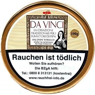 Da Vinci Tobacco Toscano per la Pipa Tabak 100g Dose (Pfeifentabak)