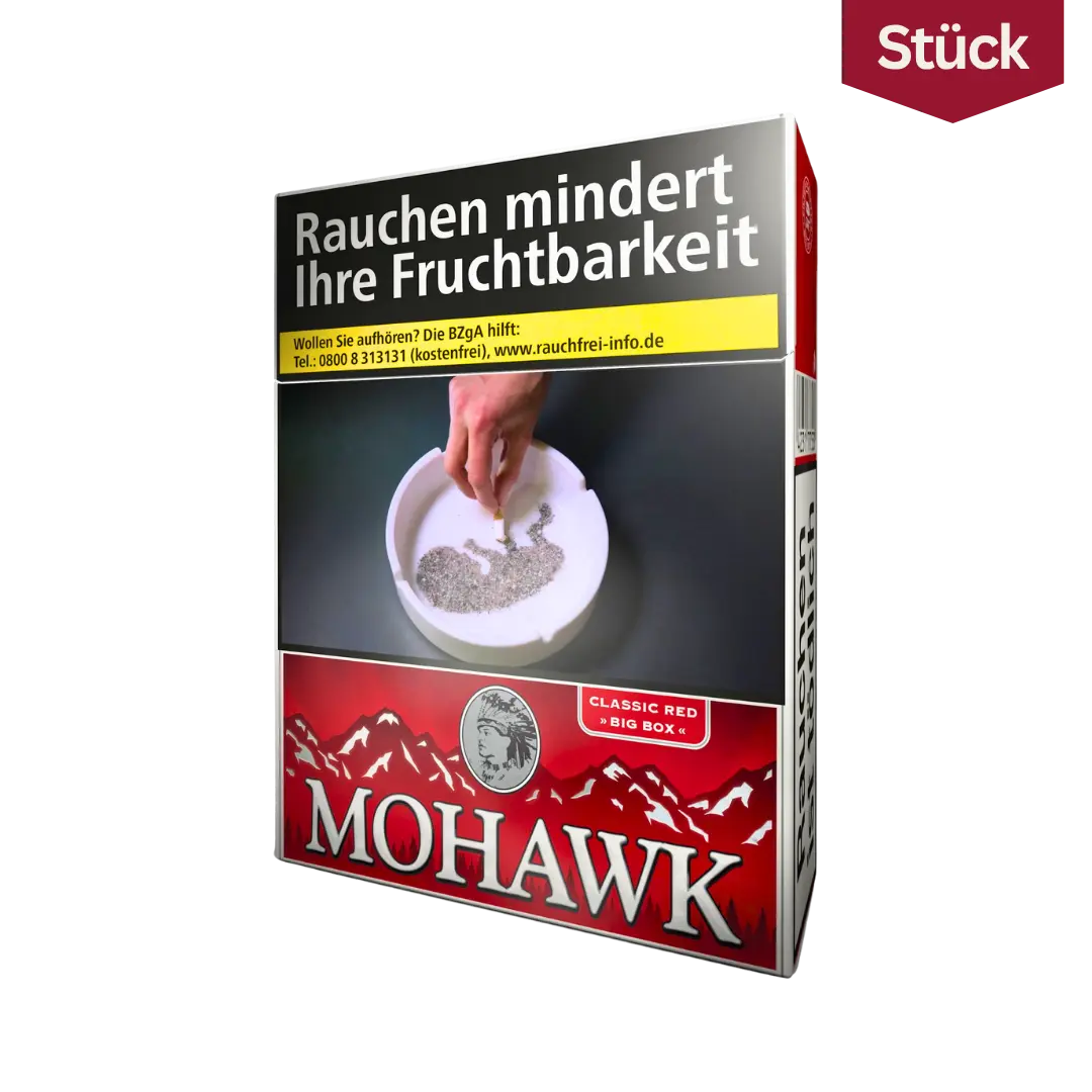 Mohawk Classic Red Big Box L Zigaretten