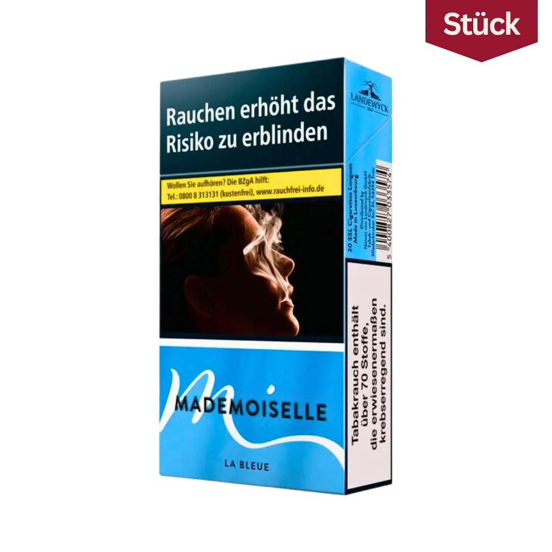 Mademoiselle La Bleue Slim Zigaretten