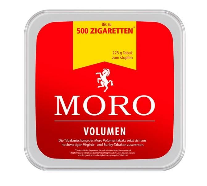 Moro  Red Volumen Tabak Eimer 155g (Stopf-/Volumentabak)