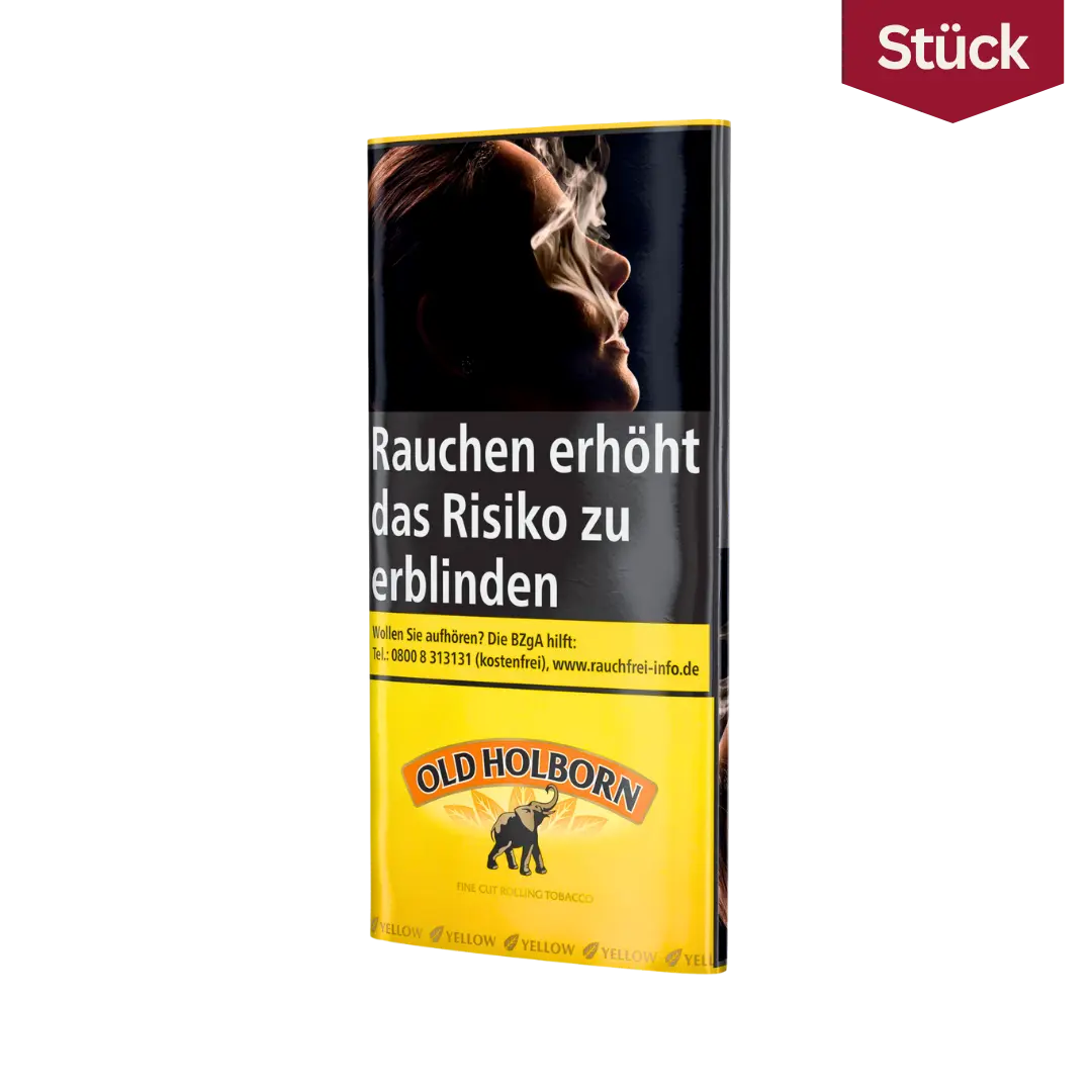 Old Holborn Yellow Tabak Feinschnitt Pouch Old Holborn Yellow Tabak Feinschnitt Pouch