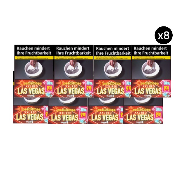 Las Vegas Red (8x30) XXL Zigaretten Stange