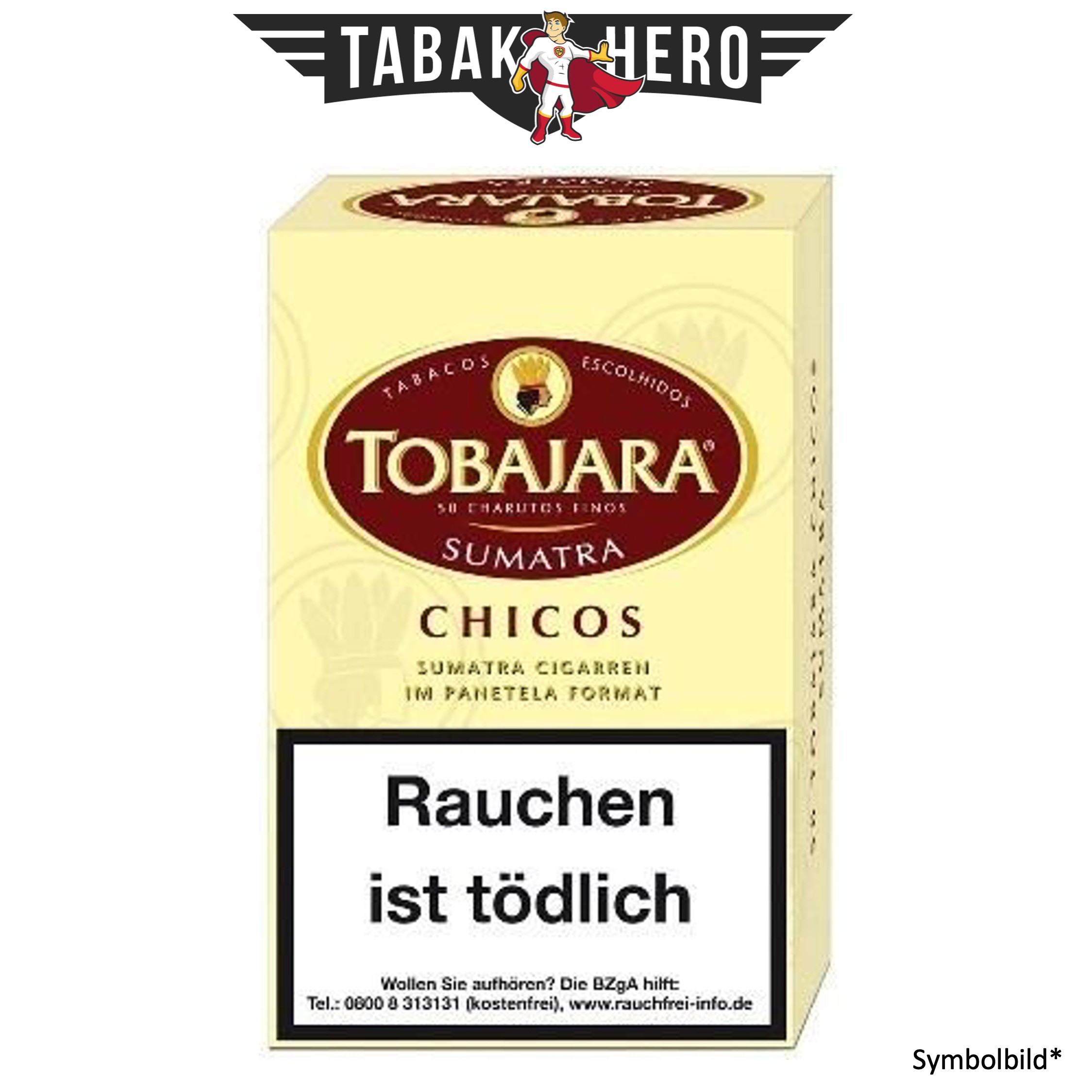 Tobajara Chicos Sumatra (50 Zigarillos)