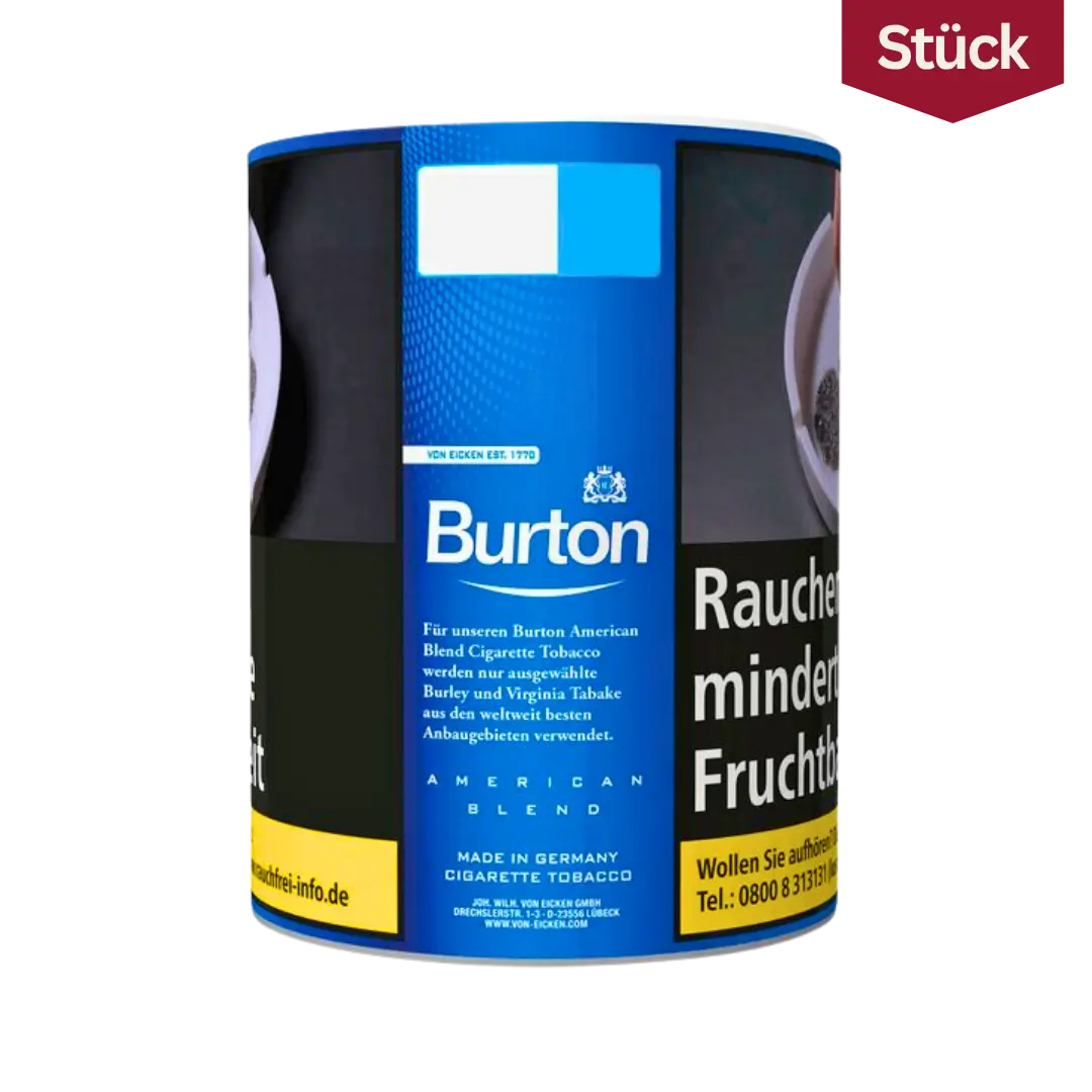 Burton Blue Tabak Volumentabak Dose