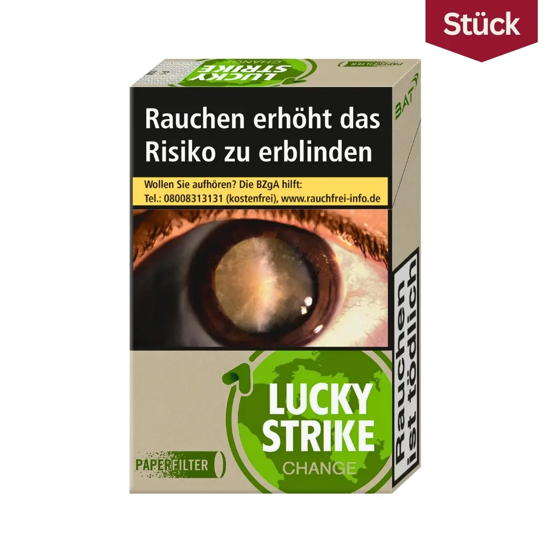 Lucky Strike Change Green Zigaretten