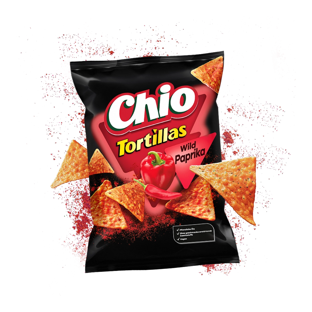 Chio Tortillas Wild Paprika (12x110g)