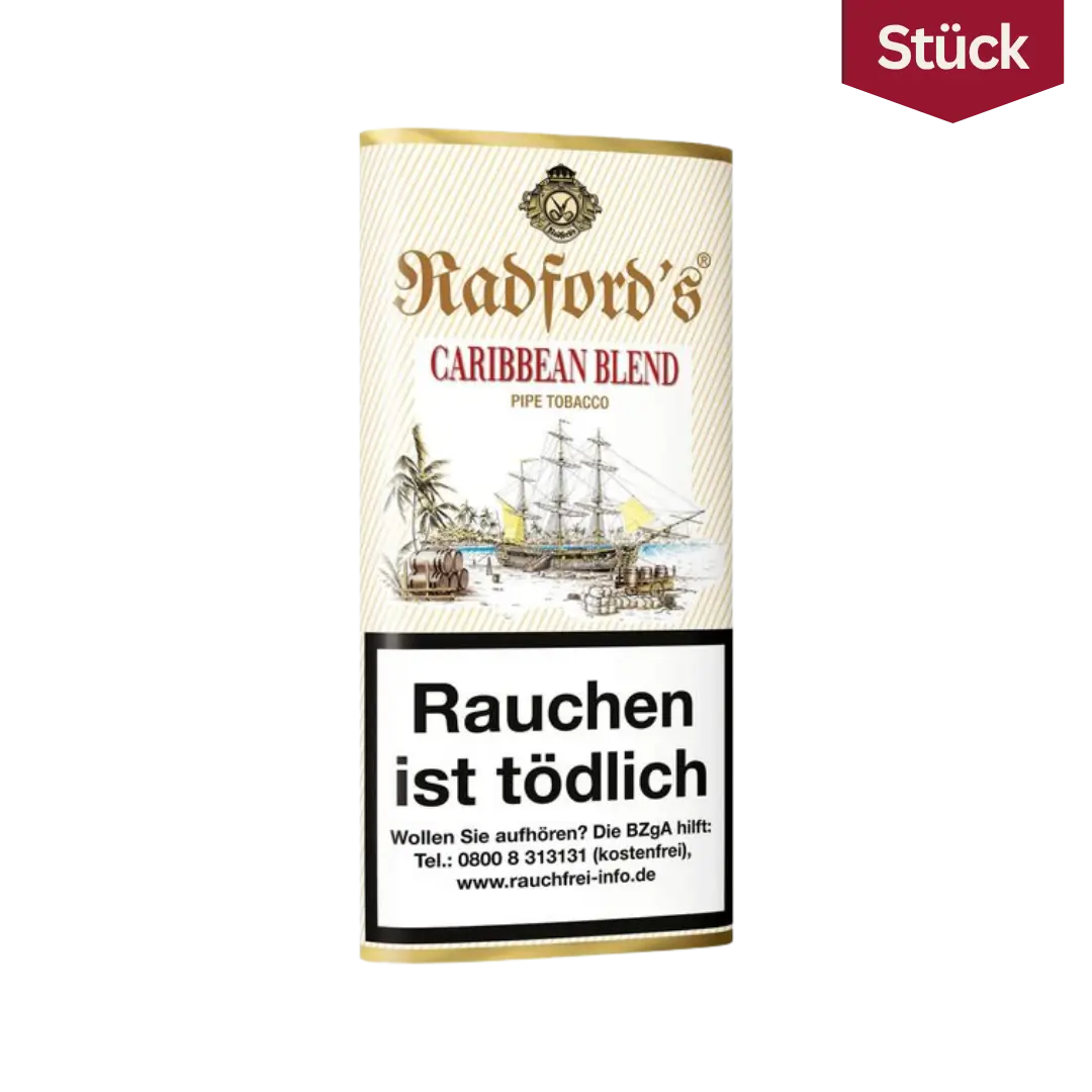 Radfords Caribbean Blend Pfeifentabak Pouch 50g